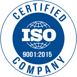 ISO 9001:2015 certification mark